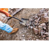 limpeza de terreno com máquina preço Pompéia