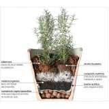montagem vasos Jardins